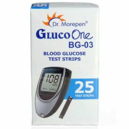 Dr Morepen Gluco One BG-03 Strip (25 strips)