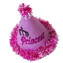 Birthday Cap Princess (Assorted Colours)