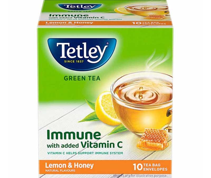 Tetley Green Tea (10 Tea Bags) 650gm/packets
