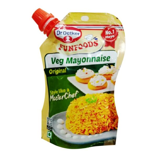 Dr. Oetker Funfoods Veg Mayonnaise-Pouch  (100gm)