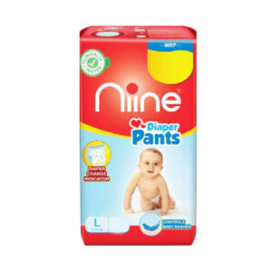 Nine Diaper L Size Pants (7 Pants)