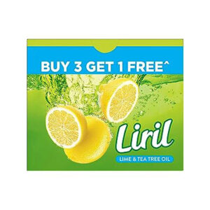 Liril Lime & Tea Tree Oil Soap (Buy 3 Get 1)