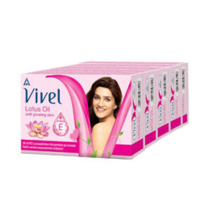Vivel Lotus Oil Soft Glowing Skin Soap (100gm*4)