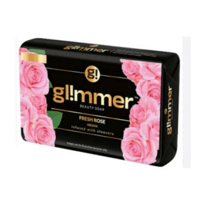 Glimmer Fresh Rose Aroma Soap (100gm)