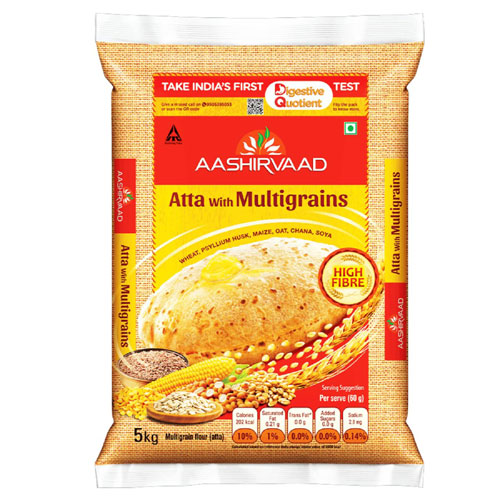 Aashirvaad Atta with Multigrains (5kg)